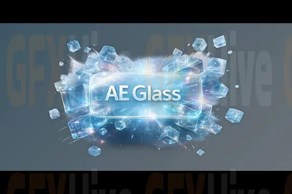 AE Glass - Glass Effect Plugin for After Effects by Aescripts v1.2.2 for Win, Mac