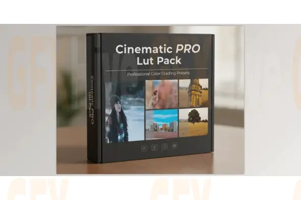 Cinematic PRO Lut Pack 5 handcrafted LUTs Pack by Editors Keys