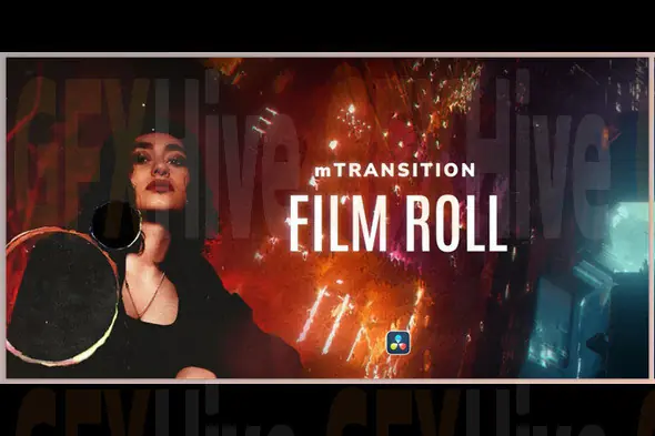 MotionVFX - mTransition Film Roll DVR