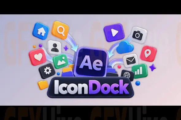 IconDock for After Effects by Aescripts v1.03
