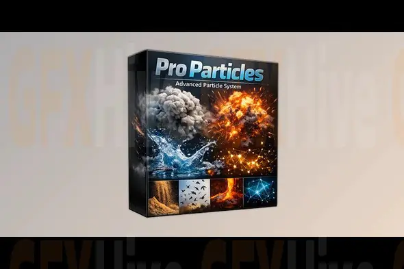 Blender - Pro Particles - Geometry Nodes Particle System v5.3.1