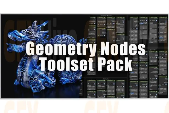 Blender - Higgsas Geometry Nodes Toolset 12