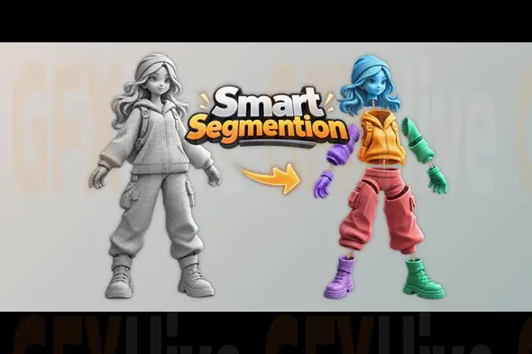 Smart Segmentation for Blender by SuperhiveMarket v1.5