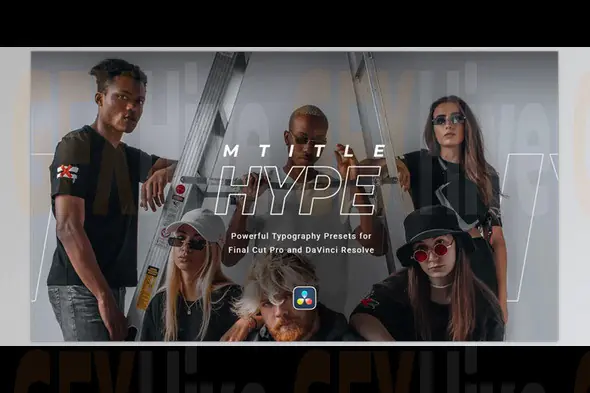MotionVFX - mTitle Hype DVR