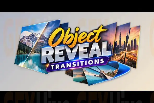 Object Reveal Transitions for DaVinci Resolve – Smooth Unfold & Split Effects by Videohive