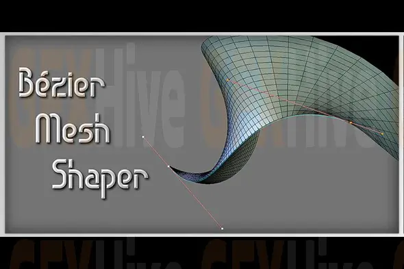Blender - Bezier Mesh Shaper Addon v0.9.67
