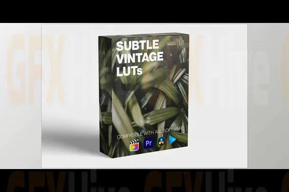 Subtle Vintage LUT Pack