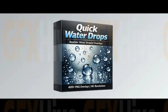 Quick Water Drops v5.2 - Blender Addon by Faebe