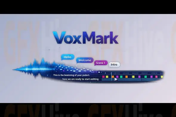 VoxMark - Voiceover to Markers Tool for AE, PR by Aescripts v2.0.3