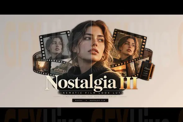 Nostalgia III Blackmagic by Nostalgia LUTs - Cinematic LUT Pack