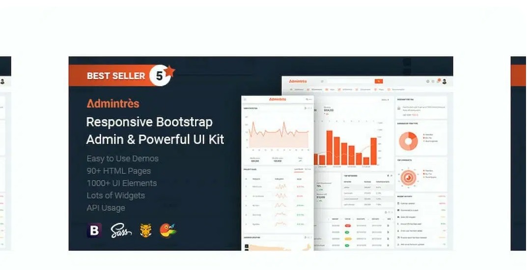 Admintres- Responsive Bootstrap Admin