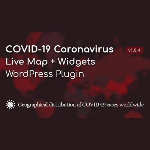 COVID-19 Coronavirus  Live Map & Widgets for WordPress