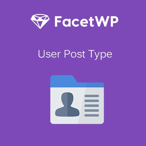 FacetWP  User Post Type