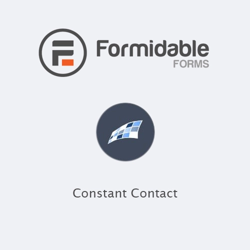 Formidable Forms  Constant Contact