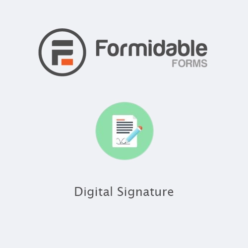 Formidable Forms  Digital Signature