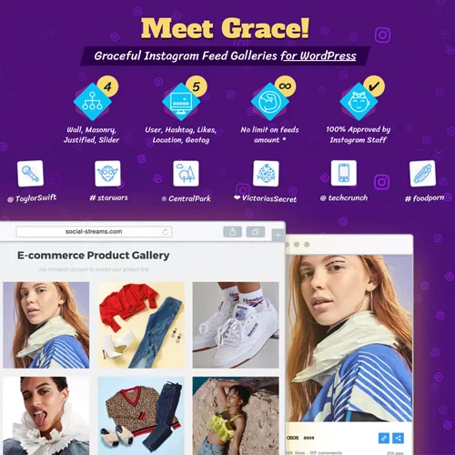 Instagram Feed Gallery  Grace for WordPress