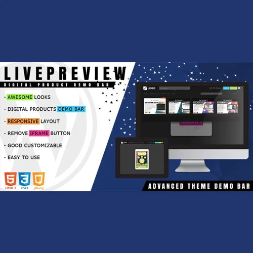 LivePreview  Theme Demo Bar for WordPress