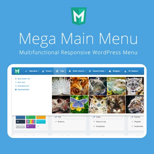 Mega Main Menu  WordPress Menu Plugin