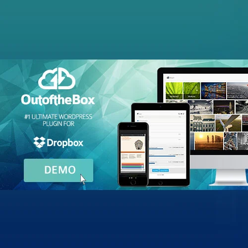 Out-of-the-Box Dropbox plugin for WordPress