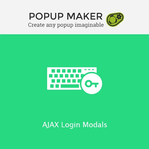 Popup Maker  AJAX Login Modals