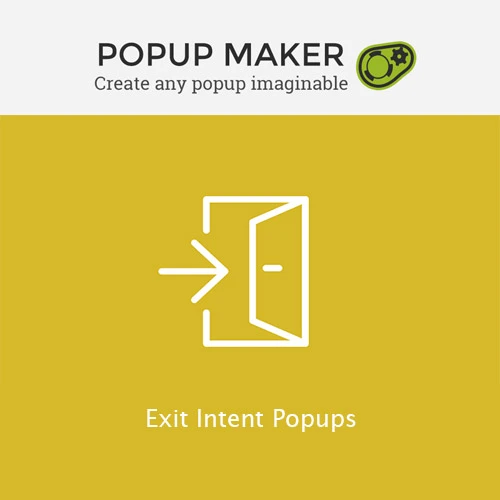 Popup Maker  Exit Intent Popups