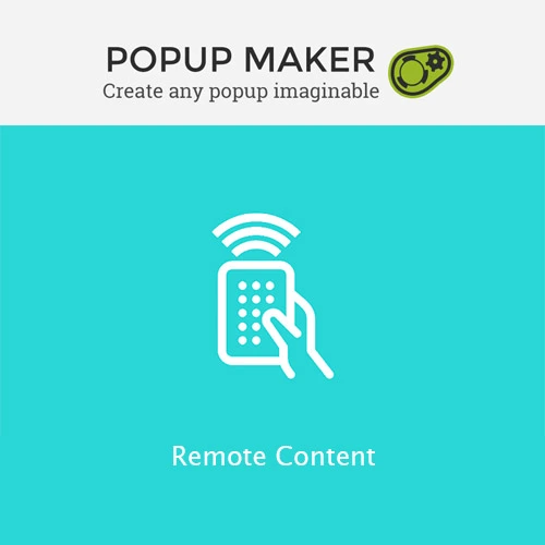 Popup Maker  Remote Content