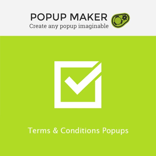 Popup Maker  Terms & Conditions Popups