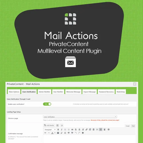 PrivateContent  Multilevel Content Plugin