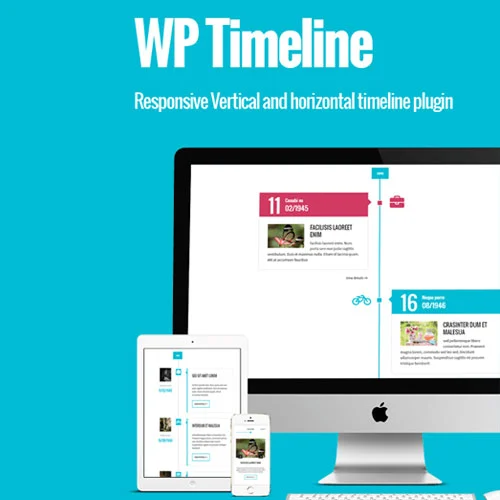 WP Timeline  Responsive Vertical and Horizontal timeline plugin