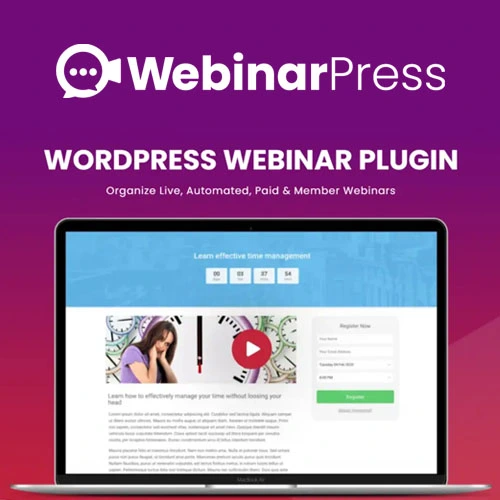 WebinarPress Pro  All in one Webinar Plugin for WordPress