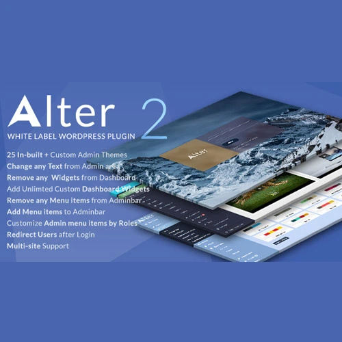 White Label WordPress Plugin  WpAlter