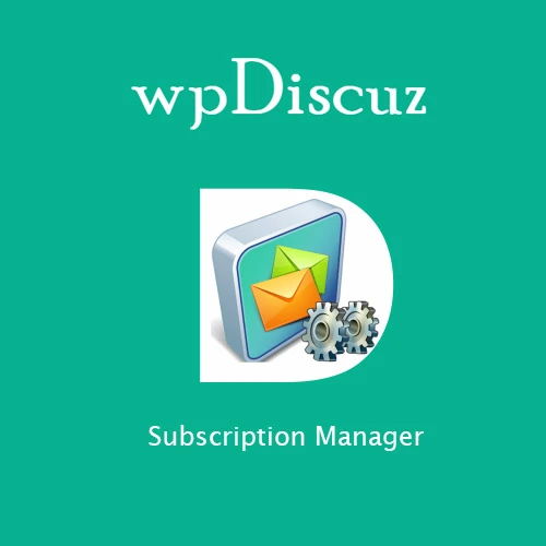 wpDiscuz  Subscription Manager