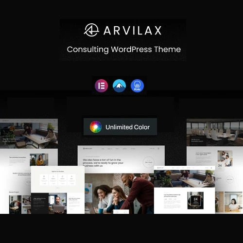 Arvilax - Business Consulting WordPress Theme v1.1.2
