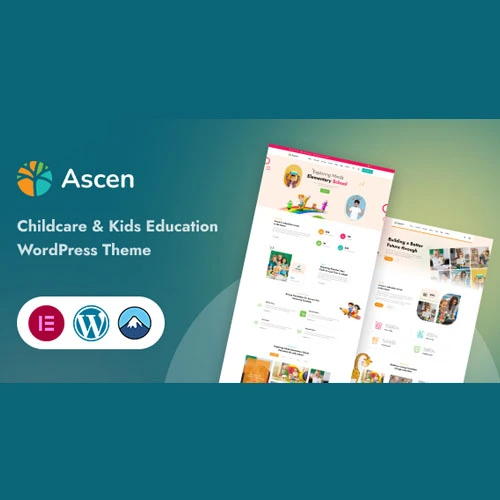 Ascen - Childcare & Kids Education WordPress Theme