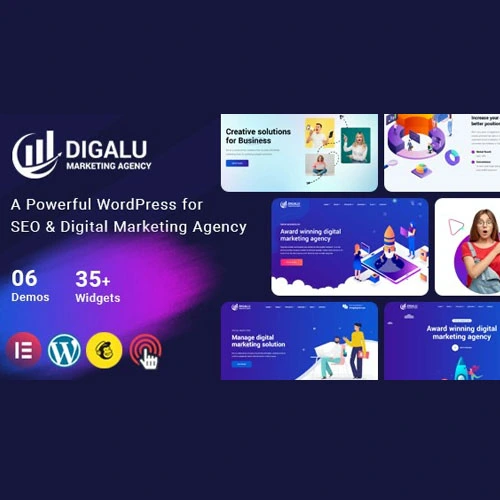 Digalu - Digital Marketing Agency WordPress