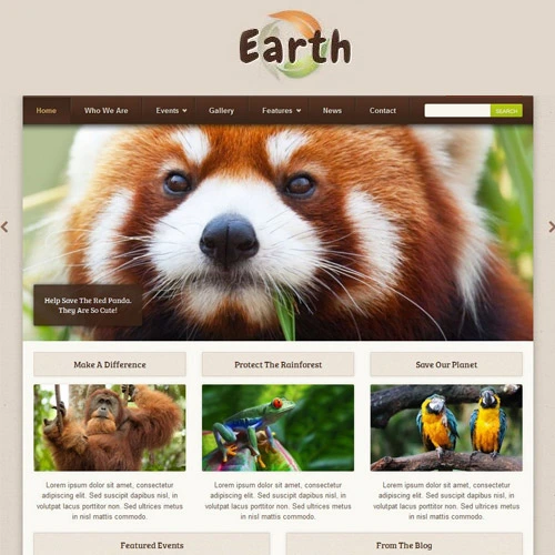 Earth - Eco Environmental NonProfit WordPress Theme