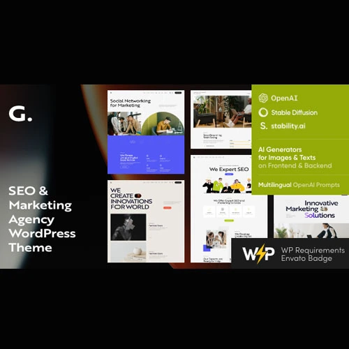 Granola - SEO & Marketing Agency WordPress Theme