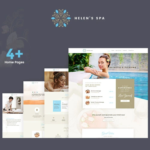 Helen's Spa - Beauty Spa, Health Spa & Wellness WordPress Theme