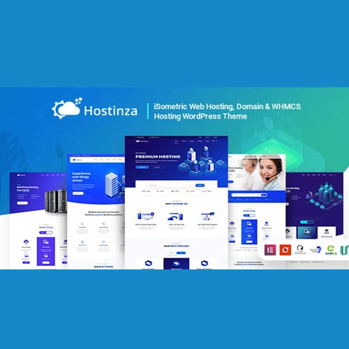 Hostinza - Whmcs Web-Hosting WordPress Theme