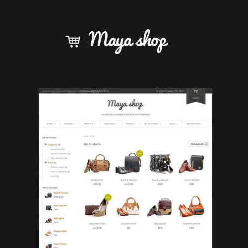 MayaShop - A Flexible Responsive e-Commerce Theme