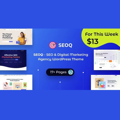 SEOQ - SEO & Digital Marketing Agency WordPress Theme