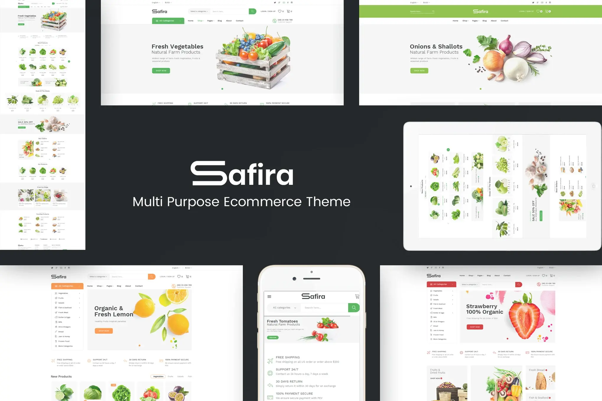 Safira - Responsive OpenCart Theme