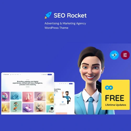 Seo Rocket Advertising & Marketing WordPress Theme