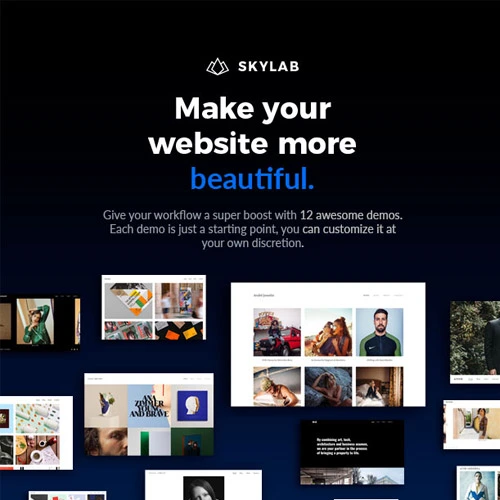 Skylab - Portfolio Photography WordPress Theme