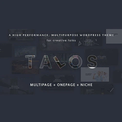 Talos - Creative Multipurpose WordPress Theme