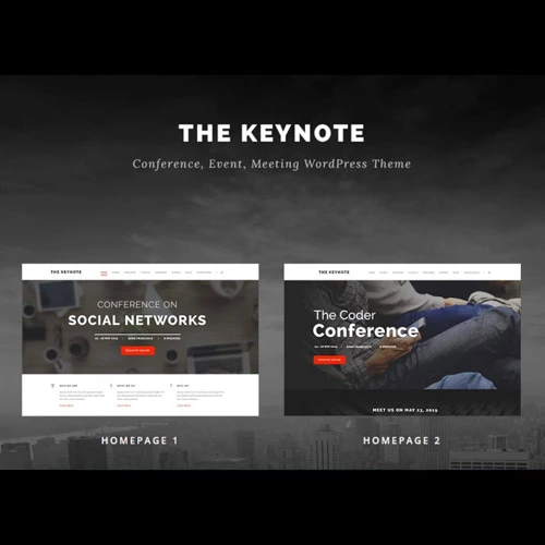 The Keynote - Conference  Event  Meeting WordPress Theme