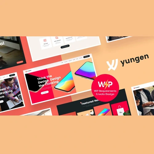 Yungen Modern Digital Agency Business WordPress Theme