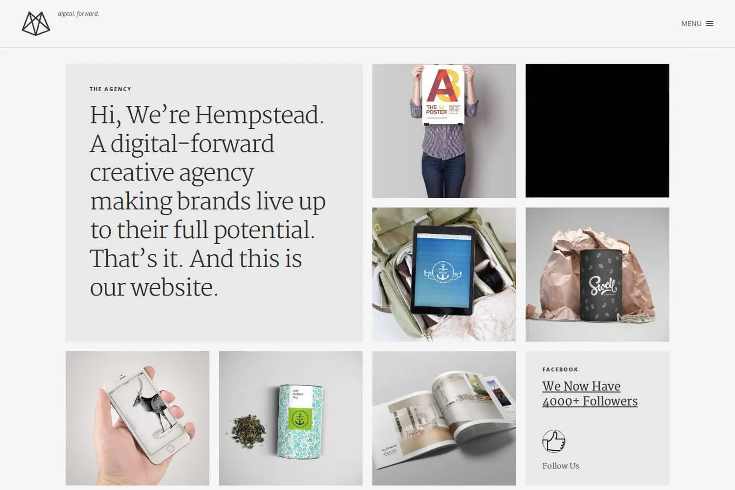 Hempstead - Responsive Drupal Portfolio Template