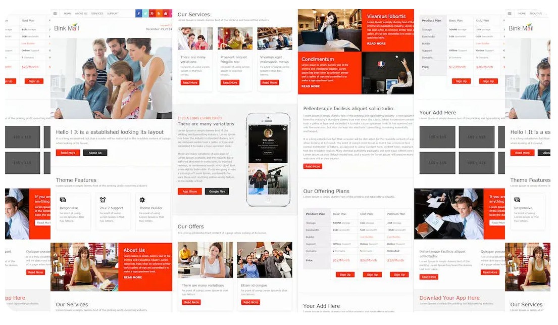 Bink Mail- Responsive E-mail Template