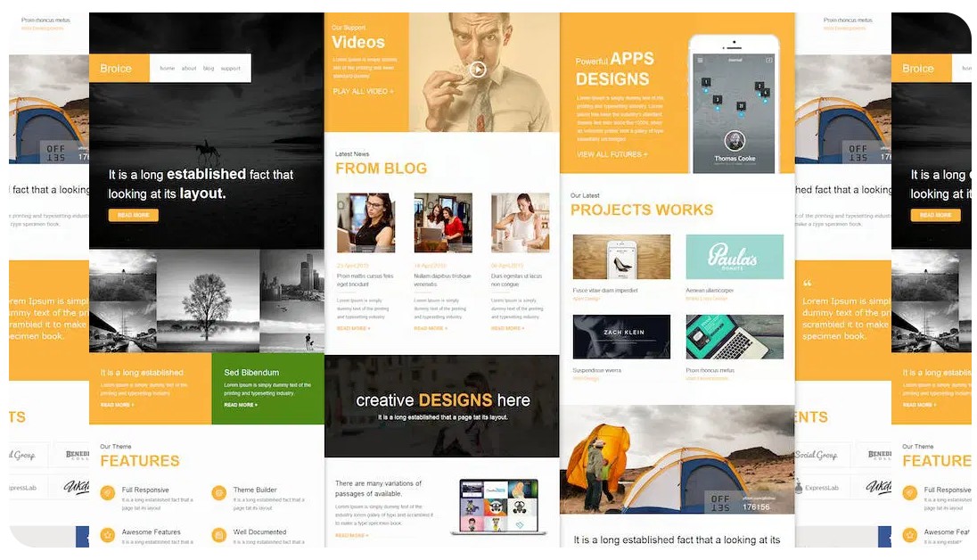 Broice Mail - Responsive E-mail Template